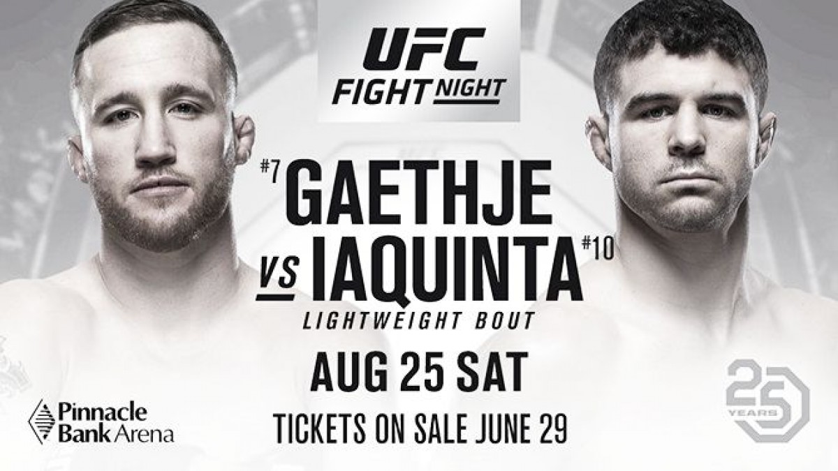 Confirmado Gaethje contra Iaquinta en UFC Fight Night 135