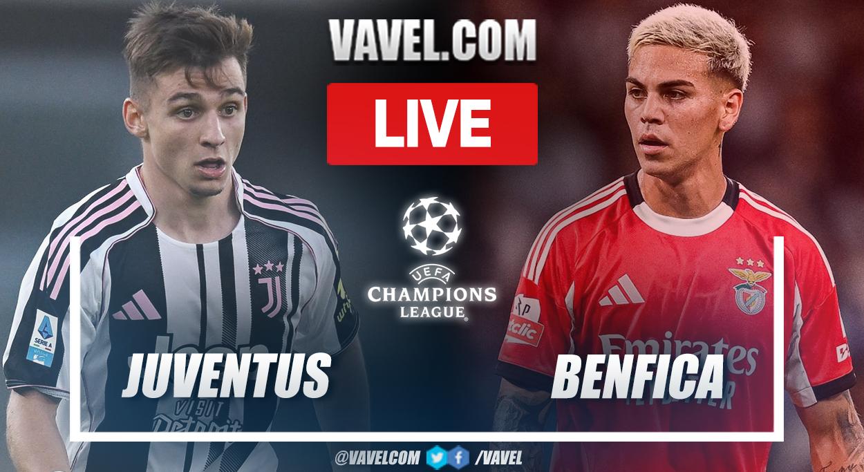 Juventus vs Benfica LIVE Score: Pavlidis misses the penalty (2-0)