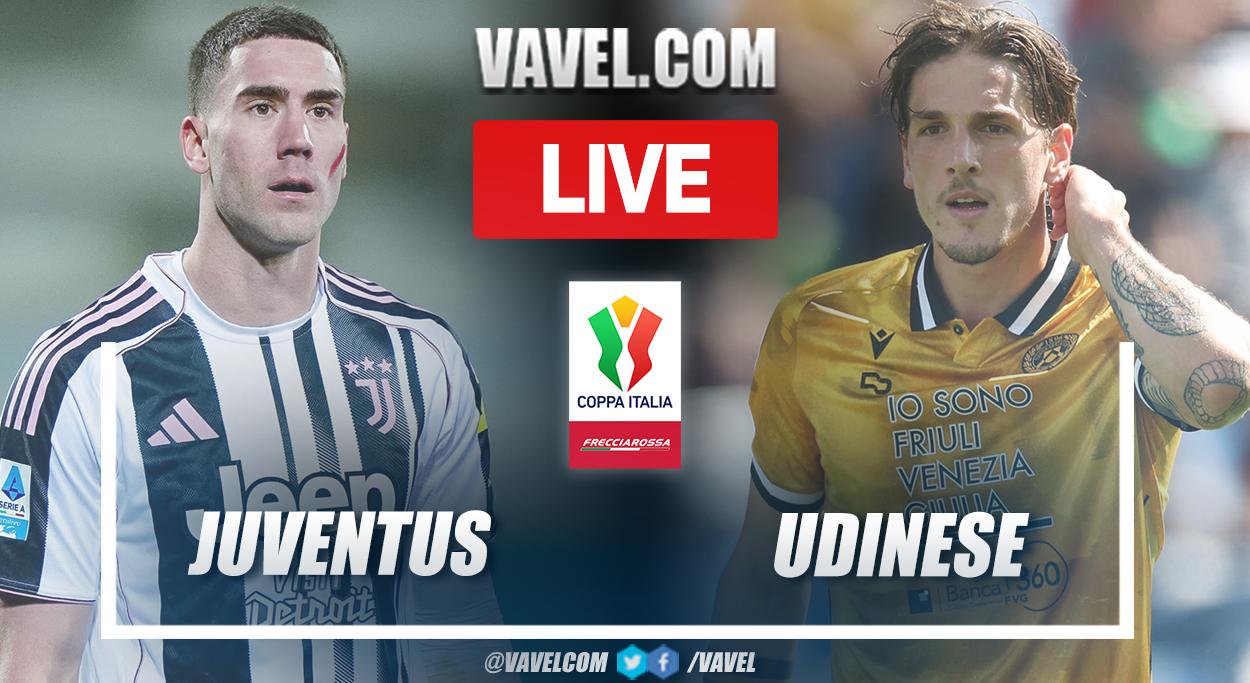 Highlights: Juventus 2-0 Udinese in 2025 Coppa Italia