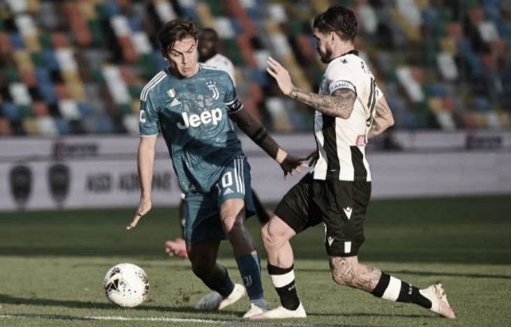 Udinese vira nos acréscimos e adia título italiano da Juventus