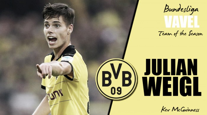 VAVEL Bundesliga Team of the Season - Julian Weigl: The holding midfielder anchoring down a position as one for the future