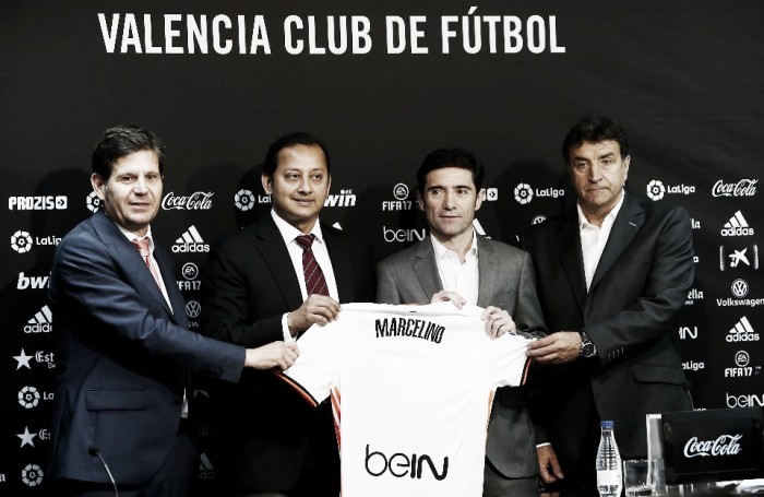 Marcelino: "Vamos a aportar algo con lo que el Valencia siempre ha ido muy bien"