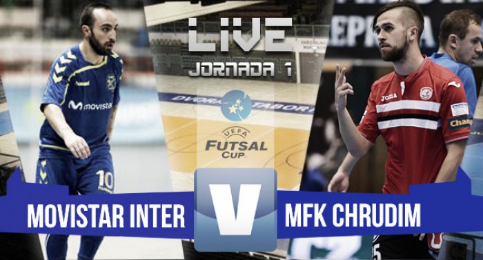 Resumen Movistar Inter 2-0 MFK Chrudim en UEFA Futsal Cup 2016