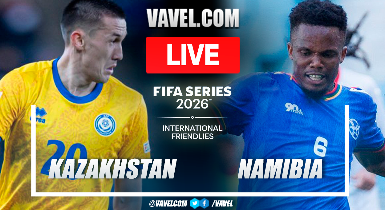 Kazakhstan vs Namibia LIVE Score Updates in FIFA Series Match