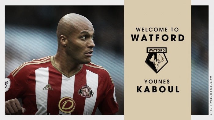 Hornets capture defender Younes Kaboul from Sunderland