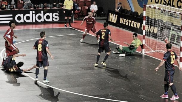Resultado Kairat Almaty - FC Barcelona en la UEFA Futsal Cup 2015 (3-2)