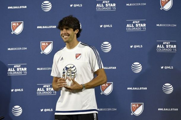 Kaka's Goal And Assist Earn Him 2015 MLS All-Star Game MVP