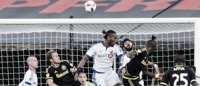 Eight-goal thriller sees Columbus Crew SC, Montreal Impact draw 4-4