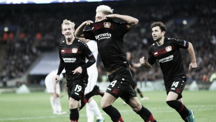 El Leverkusen se lleva los tres puntos de Wembley en un partido gris