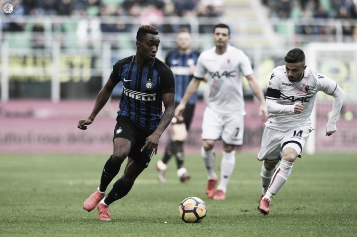 Serie A: l'Inter torna alla vittoria nel segno di Eder e Karamoh, il Bologna finisce in 9 (2-1)
