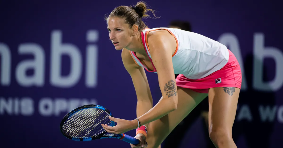 WTA Abu Dhabi: Karolina Pliskova talks about adjusting to various changes after first-round victory