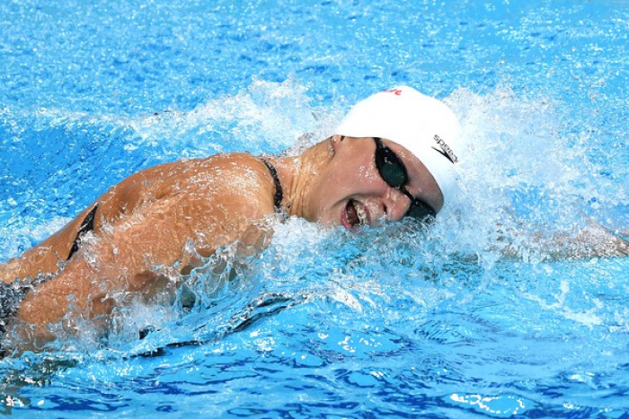 Budapest 2017, primo oro di Katie Ledecky nei 400 s.l.