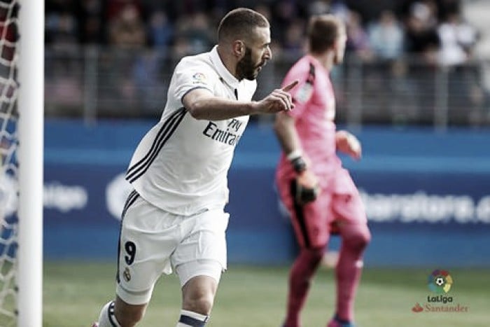 Liga, il Real Madrid dilaga a Ipurua contro l'Eibar (1-4)