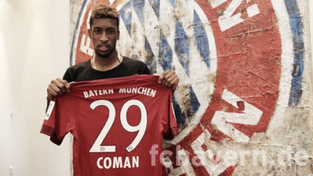Bayern capture Juventus starlet Coman