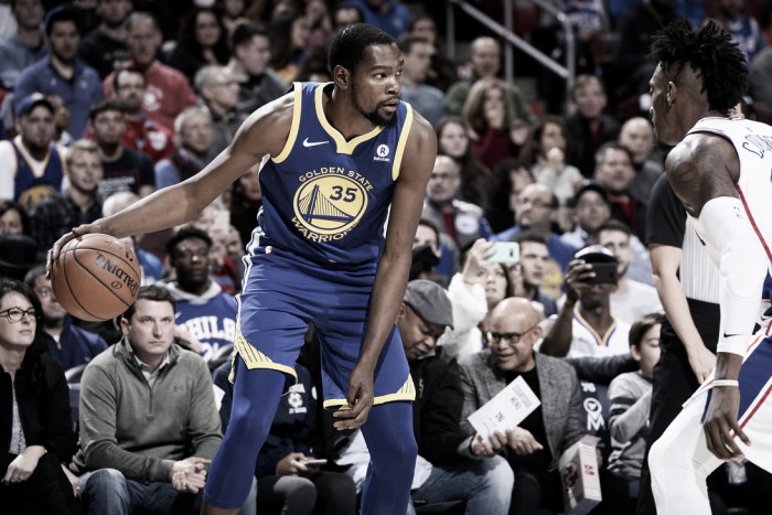 NBA, Kevin Durant in dubbio per la sfida di Oklahoma City