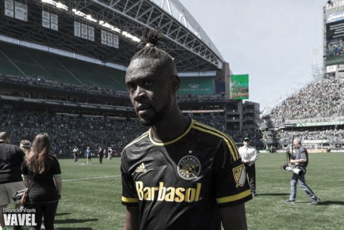 Suspended Kei Kamara being shopped by Columbus Crew SC