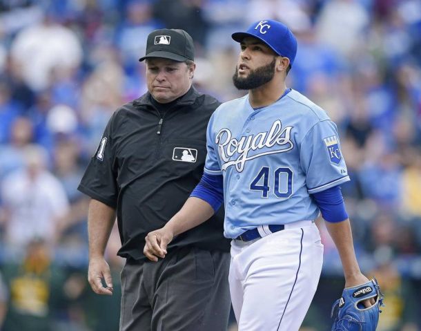 Kansas City Royals' Kelvin Herrera Suspended, Yordano Ventura Fined