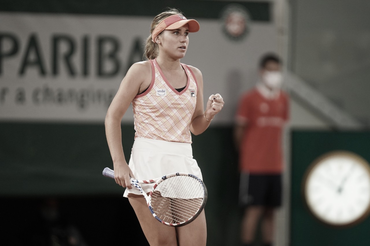 Kenin supera outra partida de três sets e elimina Bogdan em Roland Garros Kenin supera outra partida de três sets e elimina Bogdan em Roland Garros