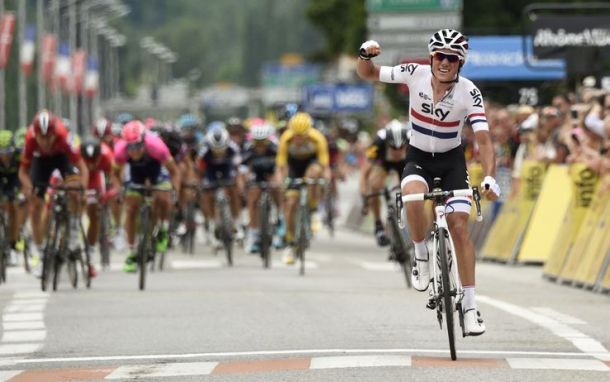 Giro del Delfinato, la prima è di Kennaugh