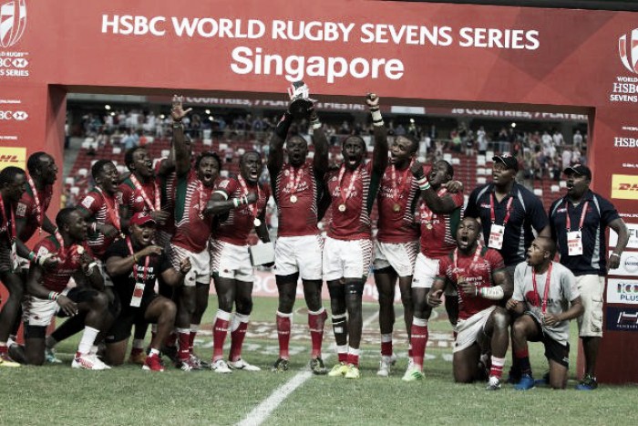 Singapore Sevens: Kenya stun Fiji to claim maiden World Series event win