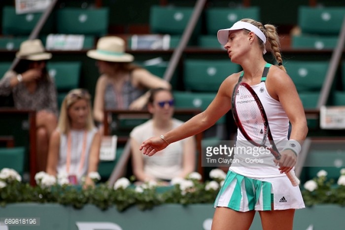 No. 1 Kerber suffers historic upset at French Open