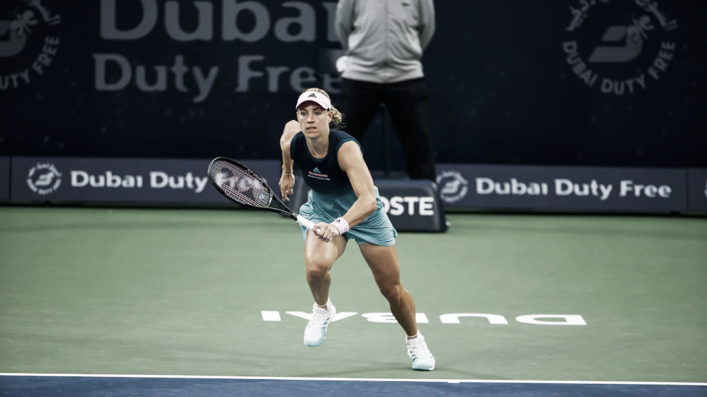 Kerber estreia com vitória em Dubai contra Jakupovic Kerber estreia com vitória em Dubai contra Jakupovic