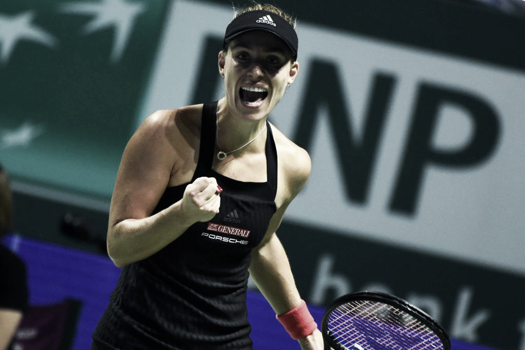 Kerber prevalece contra Osaka no duelo das últimas campeãs de Slam em Singapura Kerber prevalece contra Osaka no duelo das últimas campeãs de Slam em Singapura