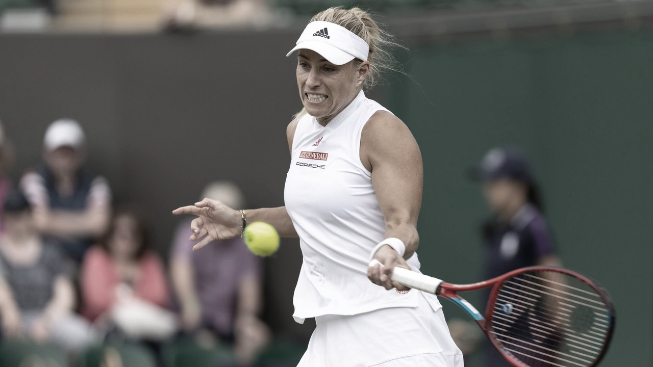 Kerber vira e avança para enfrentar Gauff em Wimbledon; Ostapenko e Pavlyuchenkova caem Kerber vira e avança para enfrentar Gauff em Wimbledon; Ostapenko e Pavlyuchenkova caem