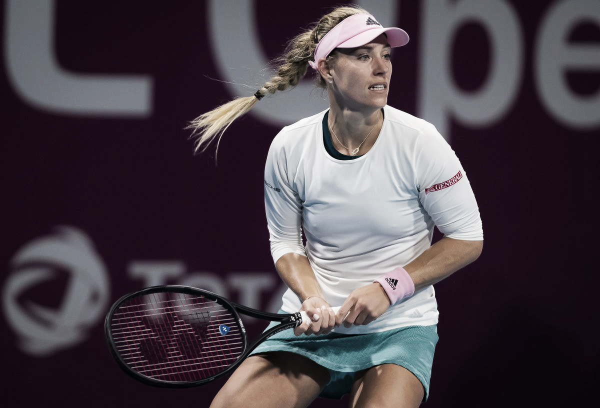 Kerber busca virada contra Strycova em Doha e alcança primeira semifinal em 2019