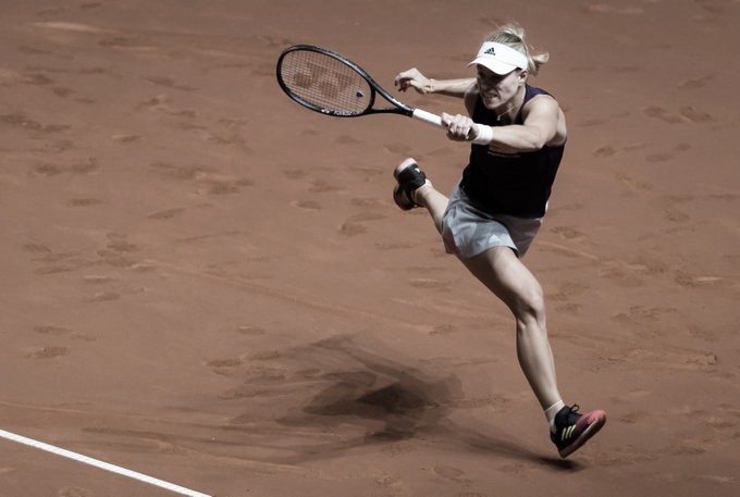 Kerber
estreia em Madrid com vitória tranquila sobre Tsurenko Kerber
estreia em Madrid com vitória tranquila sobre Tsurenko