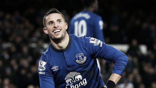 Everton's European campaign depends on strong performance at Goodison Park, according to Kevin Mirallas