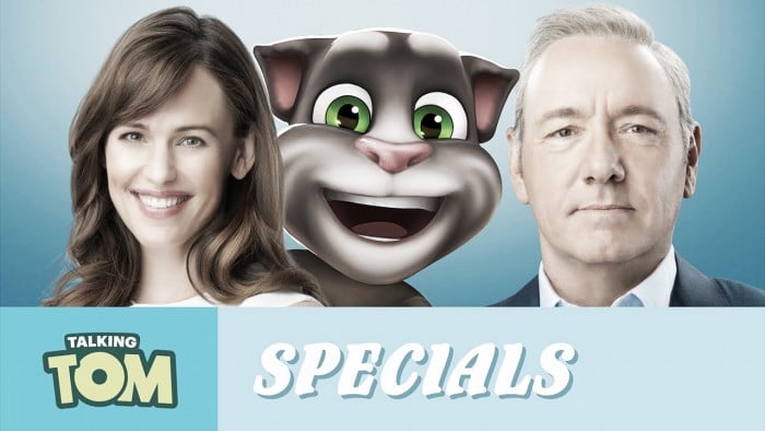 Aplicativo "Talking Tom" faz parceria com filme Virei um Gato, com Kevin Spacey