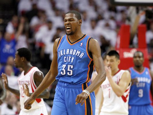 Houston piegati dai 41 di Durant, J.R.Smith squalificato per un turno