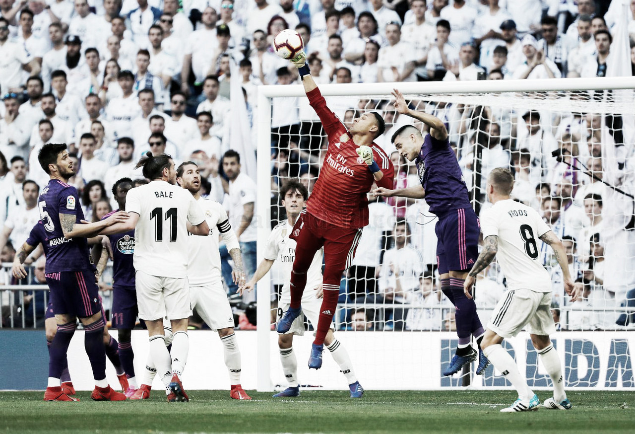 El Real Madrid vuelve a dejar la portería a cero El Real Madrid vuelve a dejar la portería a cero