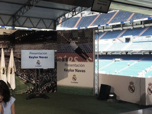 Resultado Presentación de Keylor Navas por el Real Madrid en 2014