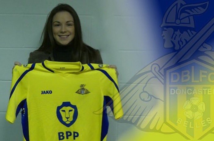 Doncaster Rovers Belles announce signing of Scottish forward Kirsty Hanson