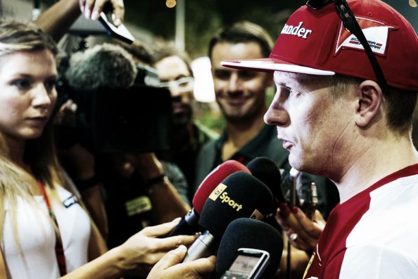 Kimi Räikkönen: "Después de unos días difíciles, terminar tercero está muy bien"