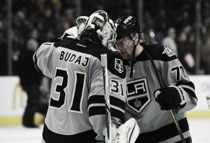 Los Angeles Kings battle the San Jose Sharks once more at SAP Center