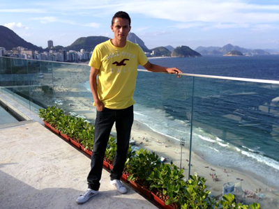 Andrés Oña y su gira por Brasil.