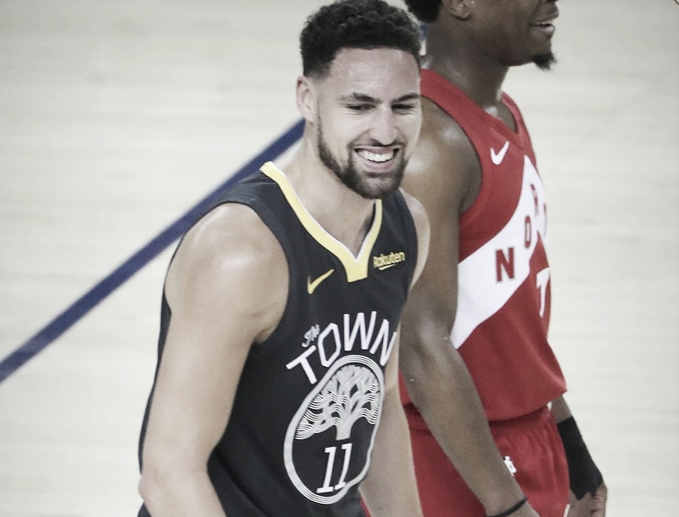Warriors podem perder Thompson até março de 2020; Durant fica fora da próxima temporada