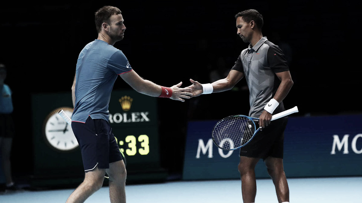 Klaasen/Venus se recuperam de derrota na estreia e eliminam Mektic/Peya do ATP Finals Klaasen/Venus se recuperam de derrota na estreia e eliminam Mektic/Peya do ATP Finals