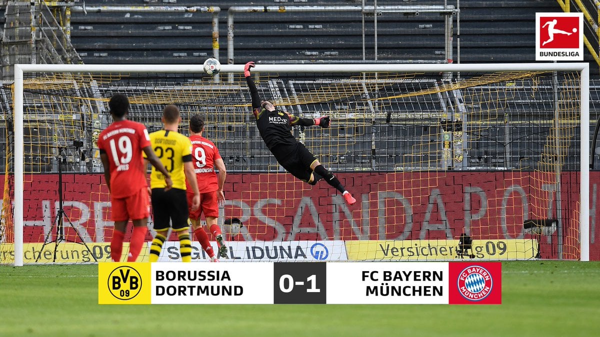 Il Klassiker è bavarese: 1-0 Bayern sul Dortmund