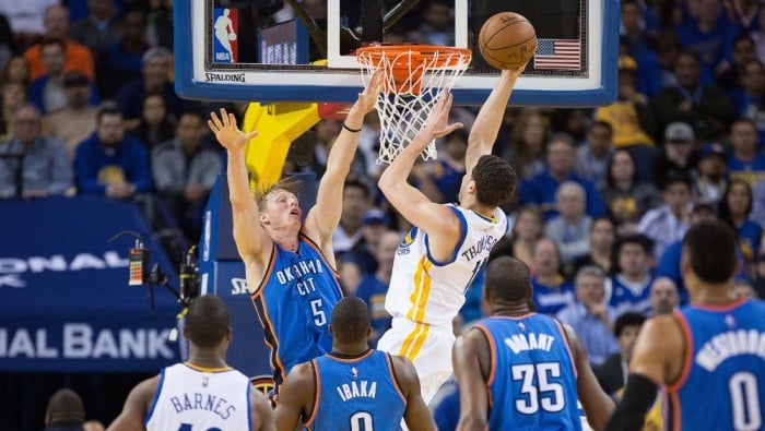 NBA - E' sempre Golden State contro Oklahoma: Durant alza ancora bandiera bianca (121-106)