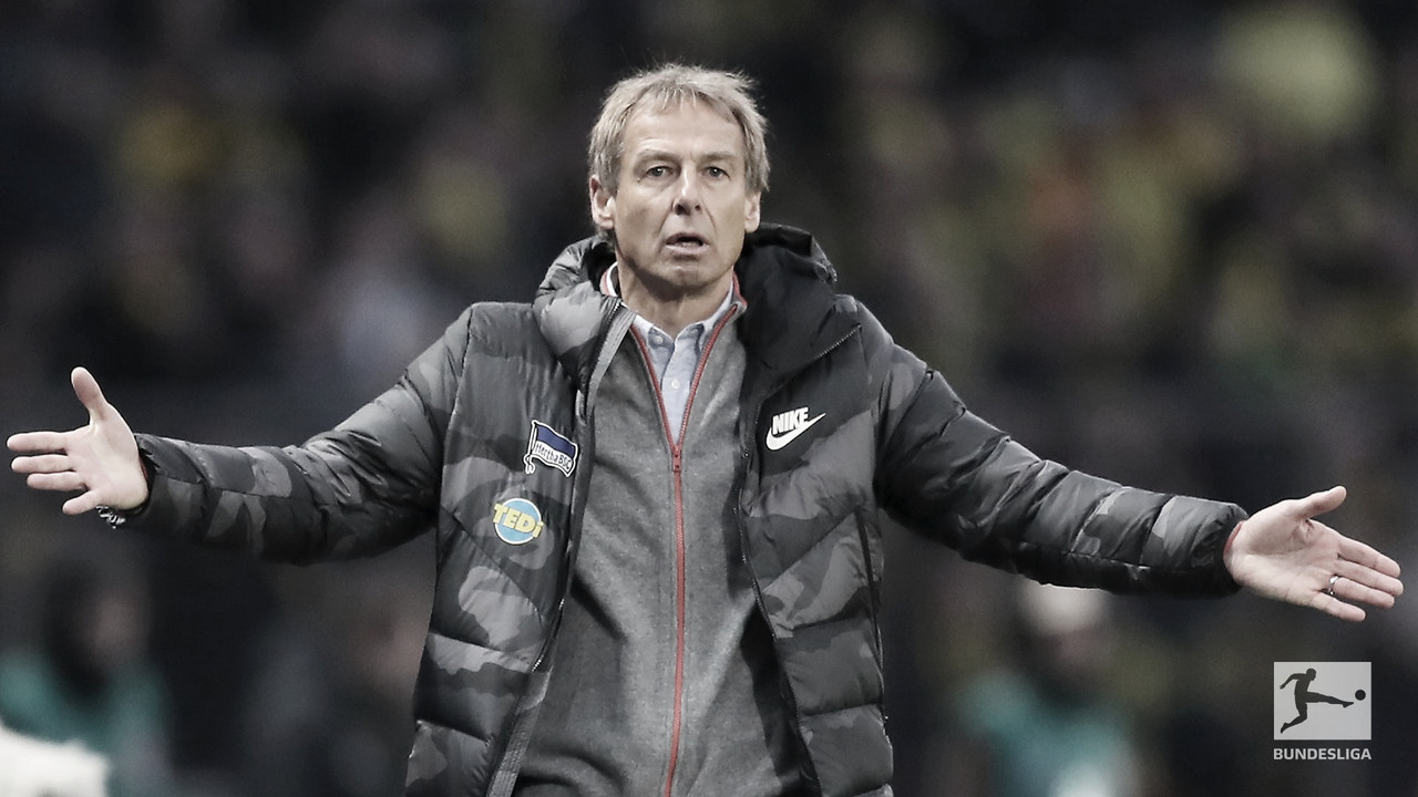 Hertha BSC 1-2 Borussia Dortmund: derrota de Klinsmann en su regreso a Bundesliga