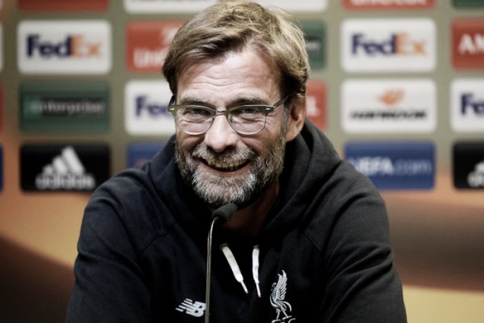 Klopp:"Dobbiamo ignorare la gara dell' andata. Abbiamo una grande opportunità di andare avanti"