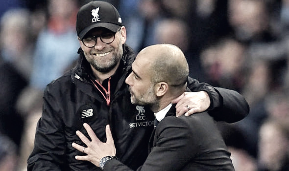 Pep Guardiola: "La forma en la que juegan es perfecta" Pep Guardiola: "La forma en la que juegan es perfecta"