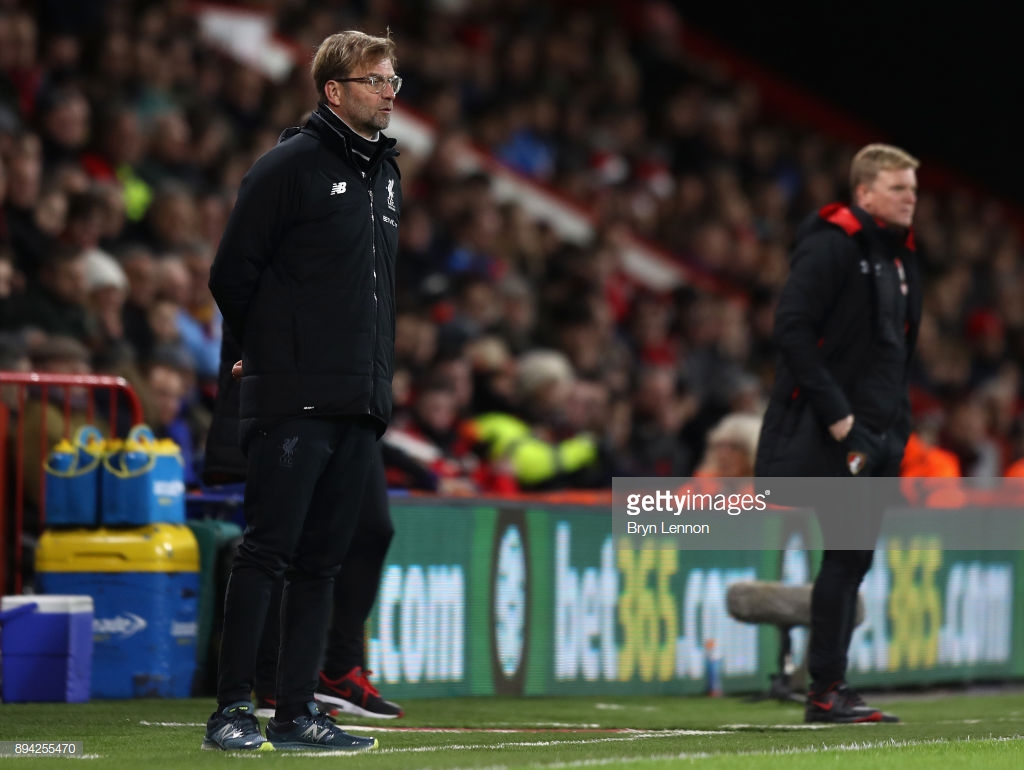 Jürgen Klopp confirms fresh injury setbacks ahead of Bournemouth clash