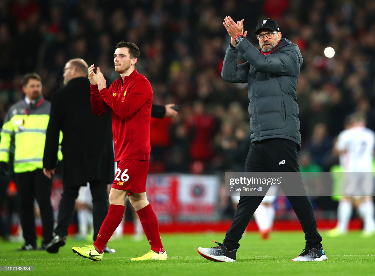 Jurgen Klopp reflects on his sides 2-0 win over Sheffield United