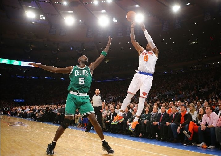 Com um terceiro quarto sensacional, Knicks vence o Celtics pela segunda vez