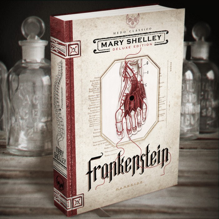 Frankenstein de Mary Shelley, o novo lançamento da DarkSide Books